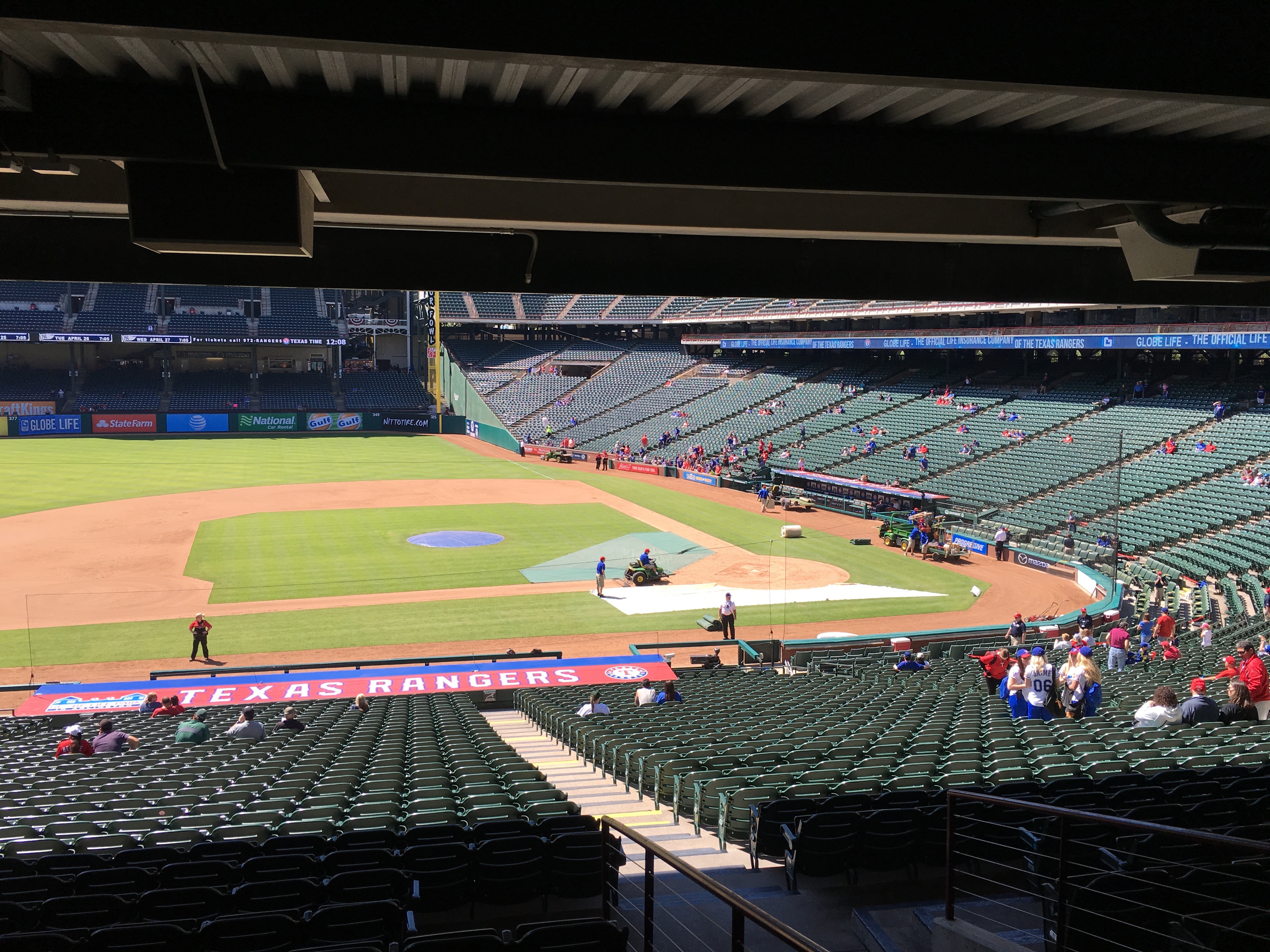 Texas Ranger Seating Chart View