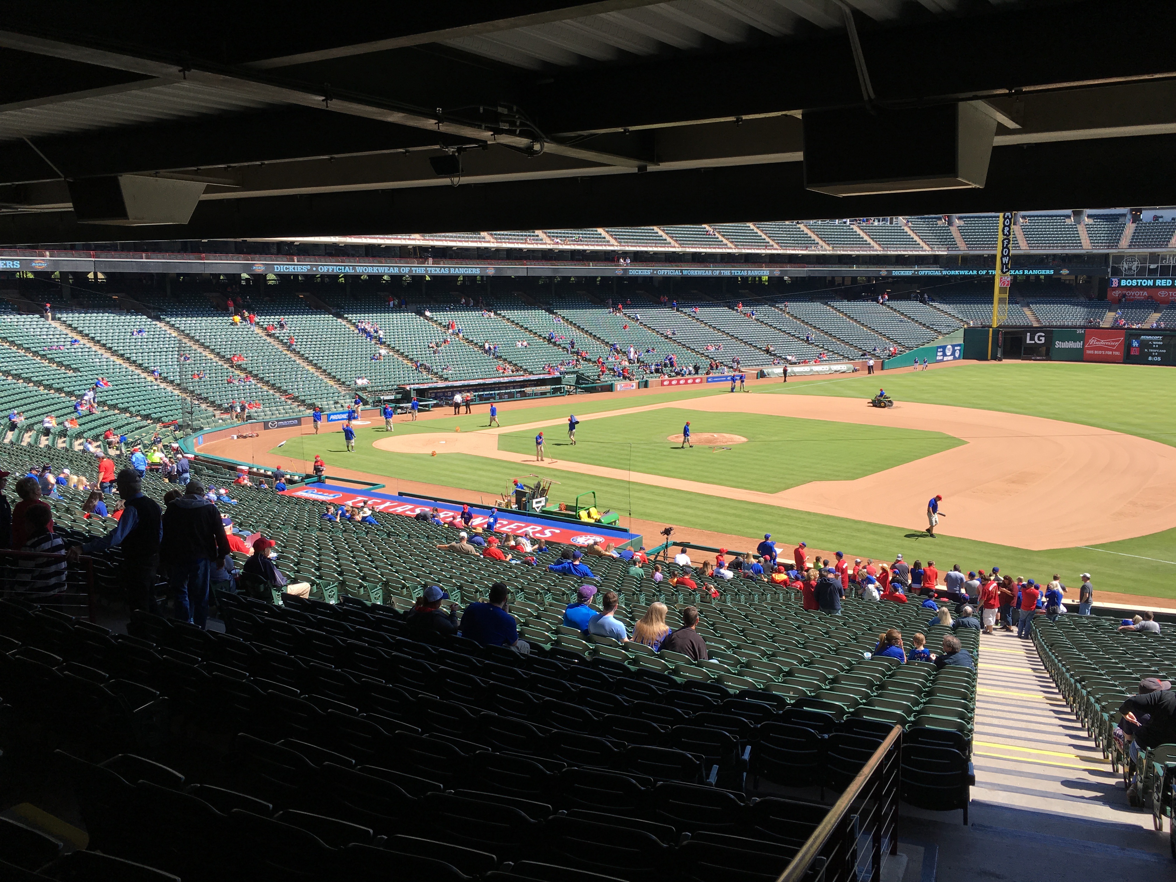 Texas Rangers Seating Chart With Seat Numbers