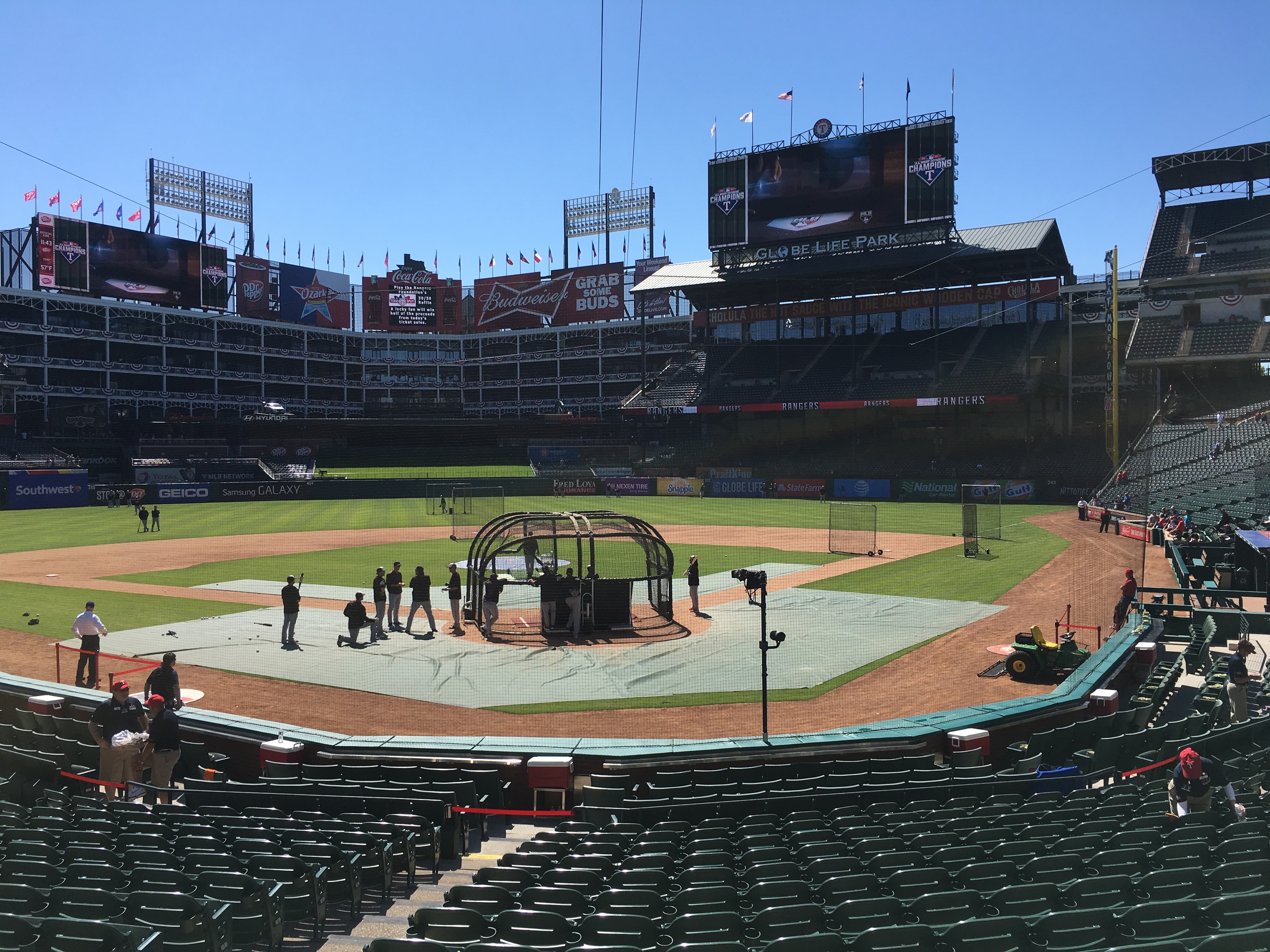 Texas Rangers Seating Chart With Seat Numbers