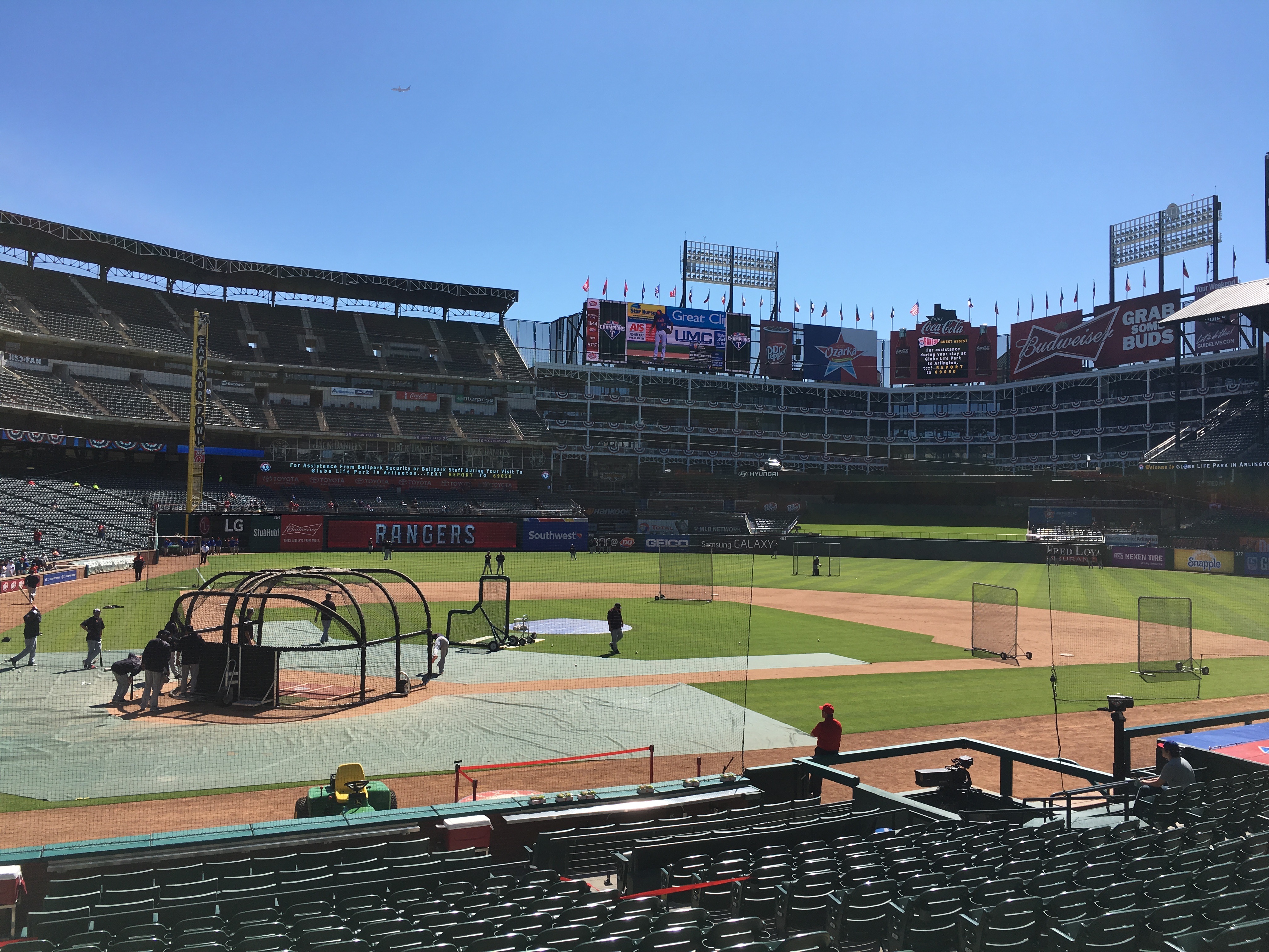 The Ballpark In Arlington Seating Chart Views