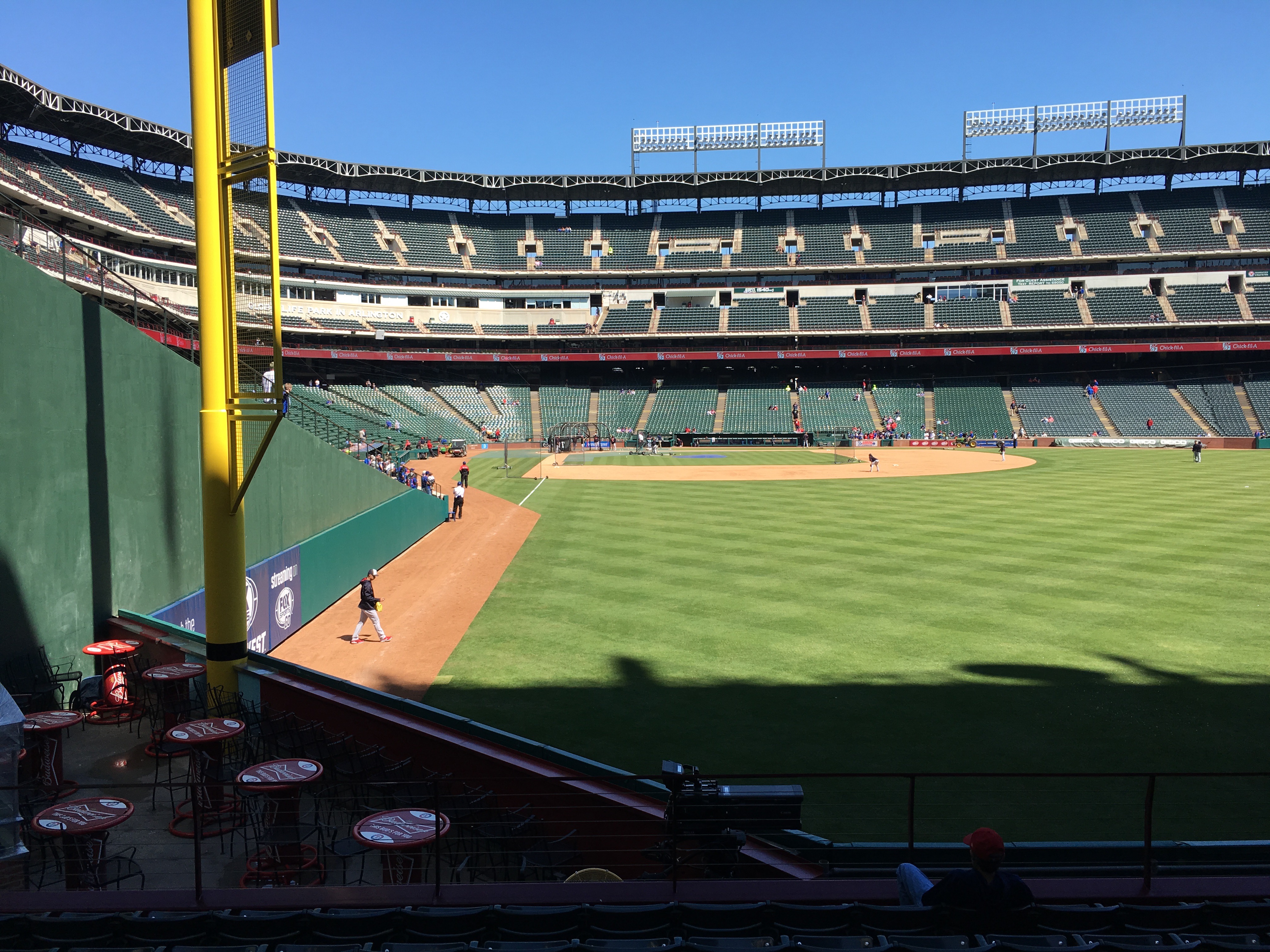 Texas Rangers Seating Chart With Seat Numbers