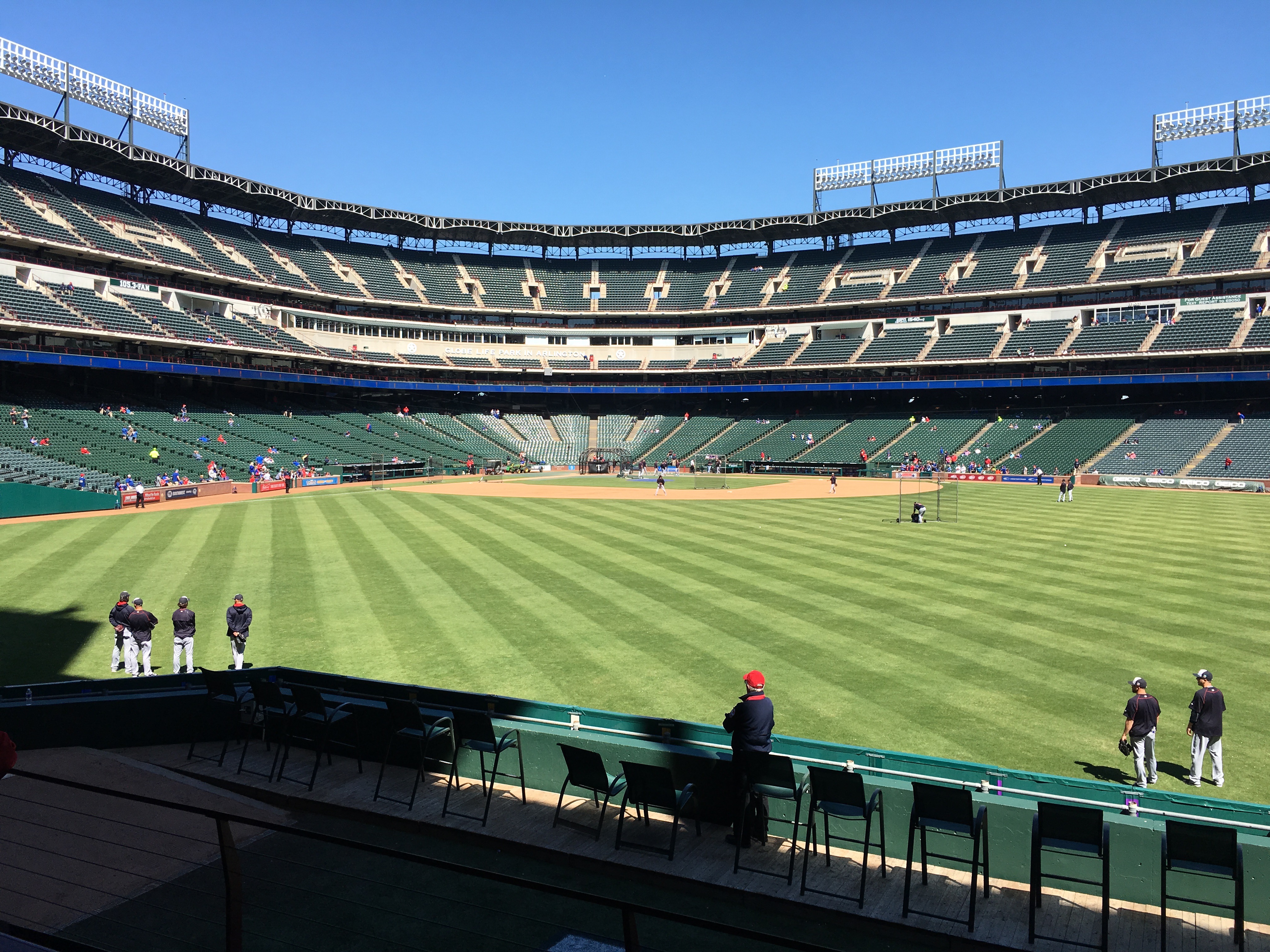 Ballpark In Arlington Seating Chart