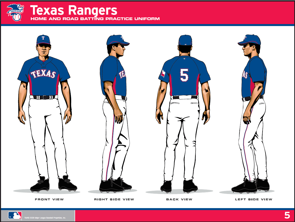 texas rangers practice jersey