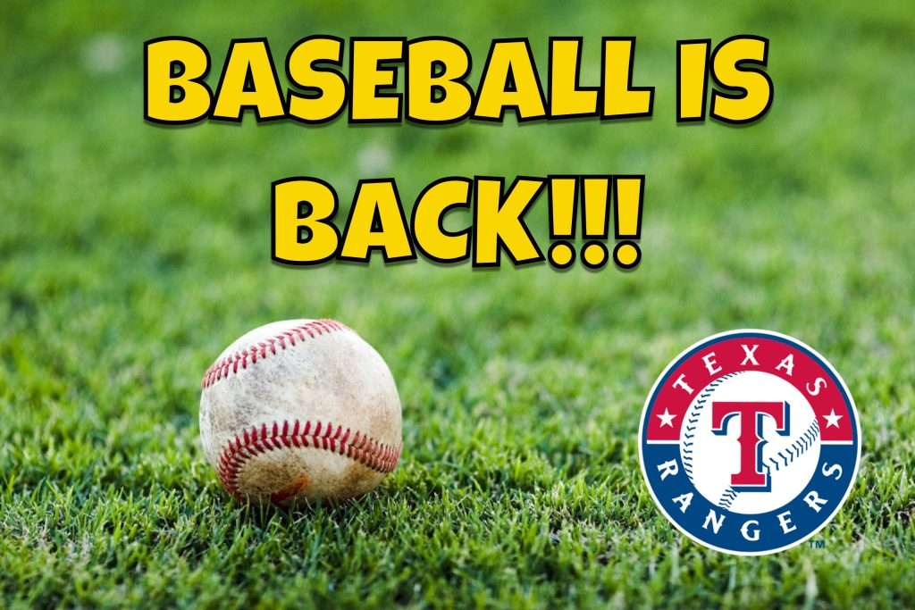 BASEBALL IS BACK! —